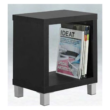 Estanteria Kubox 1x1 negro