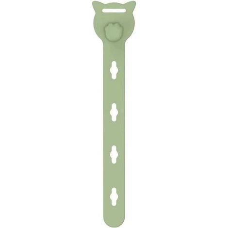 Kabelaufwickler für Kopfhörer, Ladekabel und Maus (1 Stück) – grün, verwicklungsfrei, kompakter Organizer, ideal für Büro und Reisen (1/5)