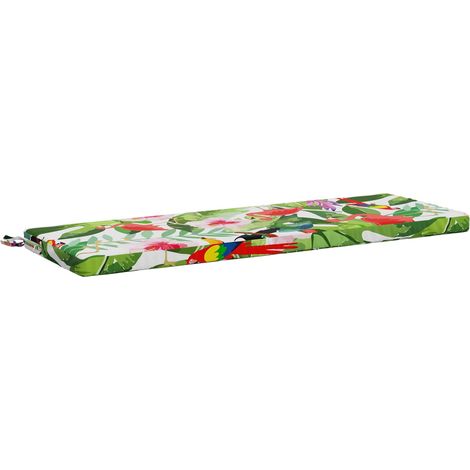 Bench Cushion SOEST 100% Polyester Multicolour 110 x 40 x 5 cm vidaXL (1/5)