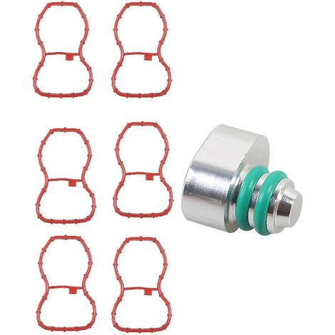 Kits de suppression des bouchons de volets de turbulence (13 x 7,7 x 7,5 cm) avec joints pour moteurs N57, N57s, E92 et E93 (1/5)