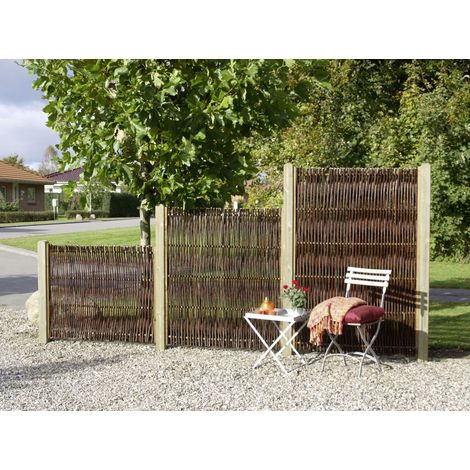 Plus Zaunelement Luxus Weide 120 x 140 cm Holzzäune (1/3)