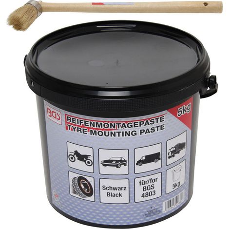 Pâte De Montage Pneu - Seau 5 Kg - Pour Montage Démontage Pneus Routiers Et Véhicules - 1 Pièce