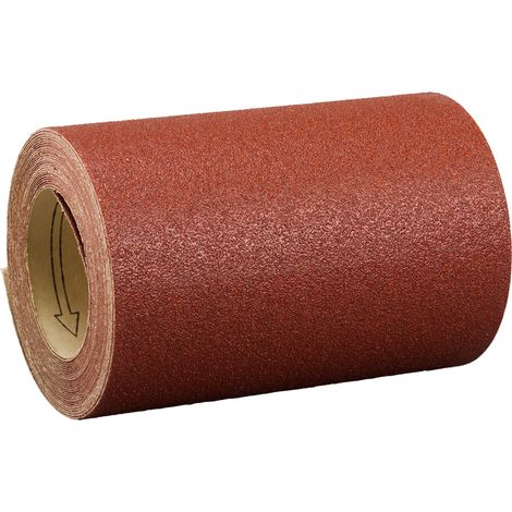 P-38124 Rotolo di carta abrasiva, 120 mm x 5 m, 80G
