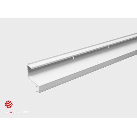 Ángulo Nvierteaguas Eclipse XS Alu. 35x2500 Gris claro-156