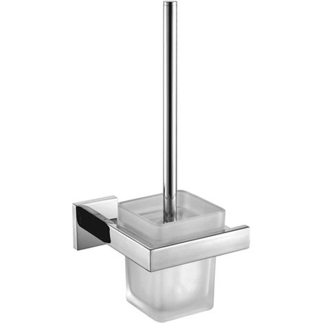 Ensemble de toilette 304 - porte-brosse WC carré (1/5)