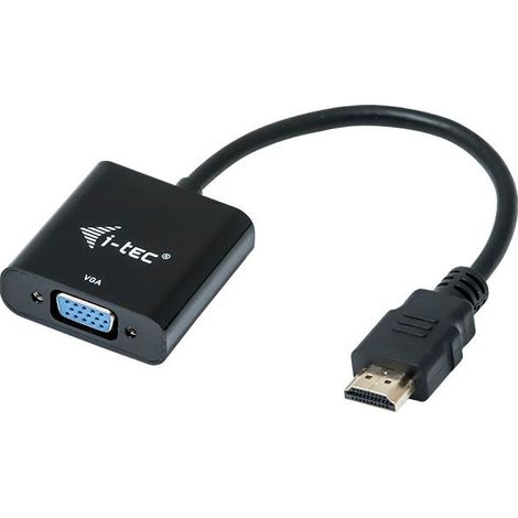 i-tec HDMI2VGAADA cavo e adattatore video 0,15 m HDMI VGA Nero (1/5)