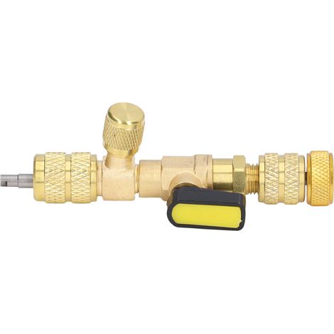 Kit d'outils de démontage et d'installation d'obus de valve en laiton pour ports de 1/4 po et 5/16 po (1/5)