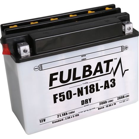 Batterie Fulbat F50-N18L-A3 DRY – 12V