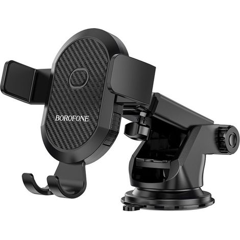 Support de téléphone de voiture à ventouse, support de téléphone de voiture universel à 360° pour pare-brise, compatible avec iPhone 13 Pro Max/12, 4,7-6,8 pouces et téléphones Plus 1pc (1/4)