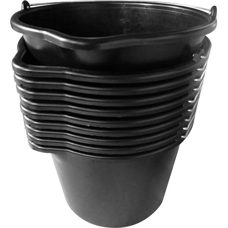 Lot de 10 seaux 12 litres (1/4)