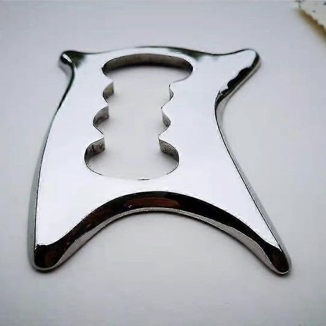 Outil de massage Gua Sha en acier inoxydable, thérapie IASTM, appareil de libération myofasciale, instrument pour tissus mous et muscles (1/3)