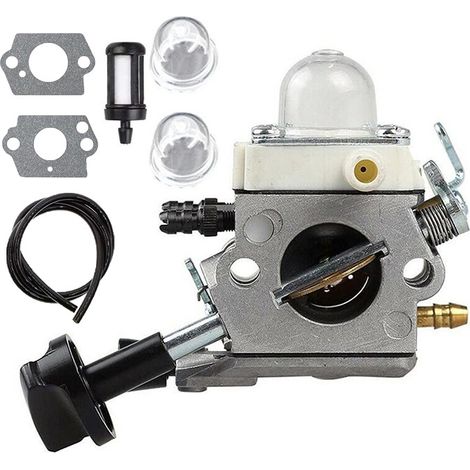 Kit carburatore ZAMA C1M-S261B per Stihl BG86 SH56 SH56C SH86 SH86C BG56 con guarnizione e tubo flessibile (1/5)