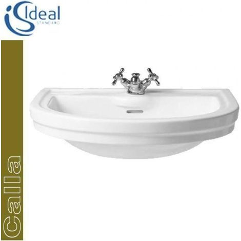 IDEAL STANDARD LAVABO 1 FORO 70CM CALLA BIANCO EUR LOGO (1/2)