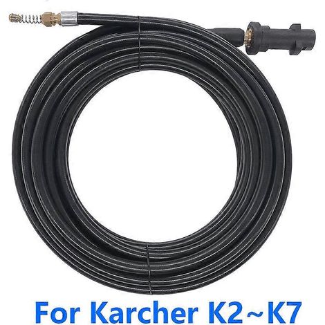 Tuyau de nettoyage de canalisations pour Karcher K2-K7 (15 mètres) (1/3)