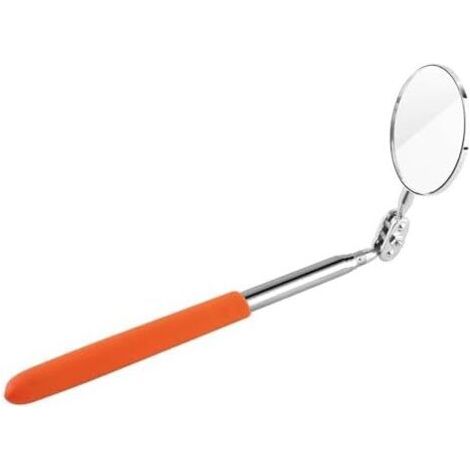 Miroir d'Inspection, d'Inspection Télescopique Rond Outil Rétractable avec Poignée pour Voitures Mécanicien Couvercle 50  600mm - (1/5)