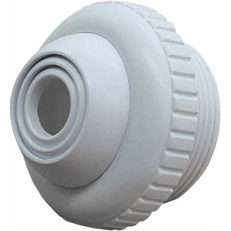 Piscine Buse - Buse De Rechange Raccord Blanc, Buse Refoulement Piscine Hors Sol Buse Piscine, Piscine Accessoire Sortie d'eau Retour Jet Remplacement Montage for Piscine Et Spa Sortie d'eau (1/5)