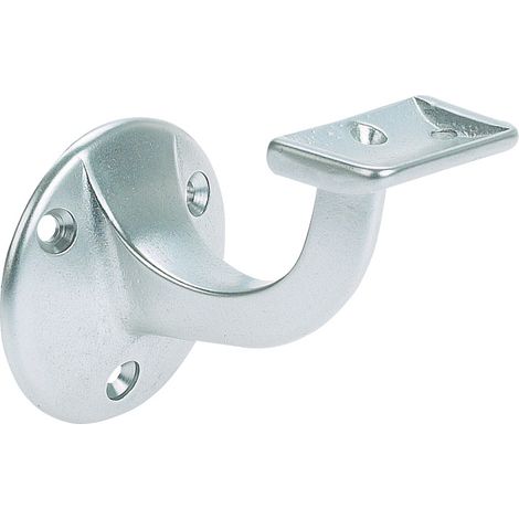 Support de rampe aluminium - Norme : - - Déport : 65 mm - Décor : Argent - FOSUN (1/3)