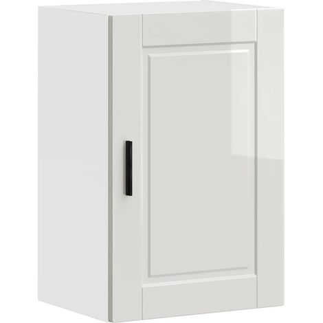 Maison Exclusive - Pensile da Cucina Porto Bianco Lucido in Legno Multistrato