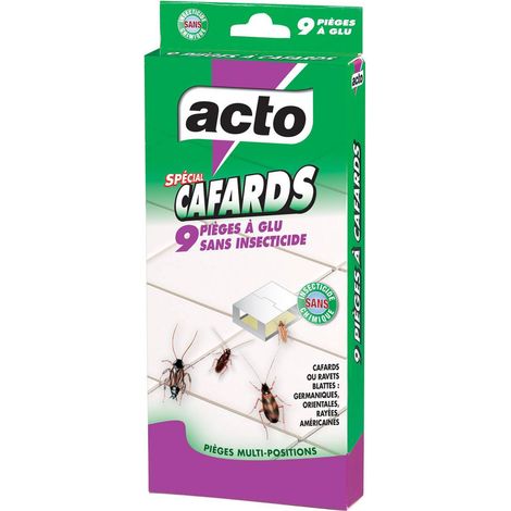 ACTO Special Piège à Cafards - Elimination Efficiente, Sans Odeur et Propre des Blattes et Cafards (1/3)