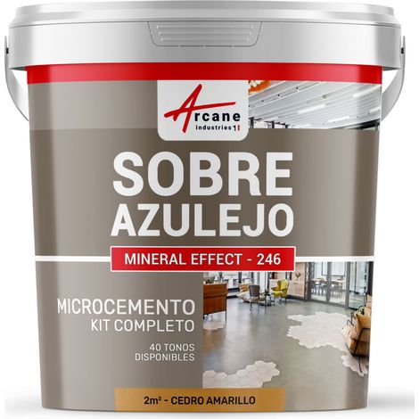 Microcemento sobre azulejos