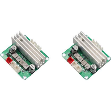 Convient pour deux cartes d'amplificateur audio stéréo TPA3116/TPA3116D2, modules d'amplificateur de puissance numérique à deux canaux, 50 W et 50 W, DC12-24 V. (1/3)