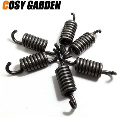 3 ressorts d'embrayage pour tondeuse à gazon et débroussailleuse, ressorts de tension à double crochet pour CG430 BC430 43CC 52CC 1E40F-5 (1/4)