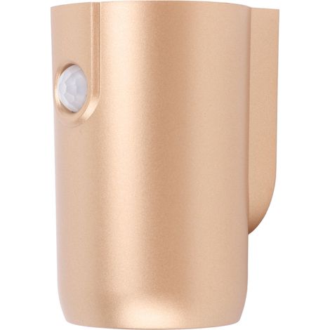 Applique murale LED sans fil avec détecteur de mouvement, 3 températures de couleur, 1200mAh rechargeable, aimantée, variation progressive, pour chambre (1/5)