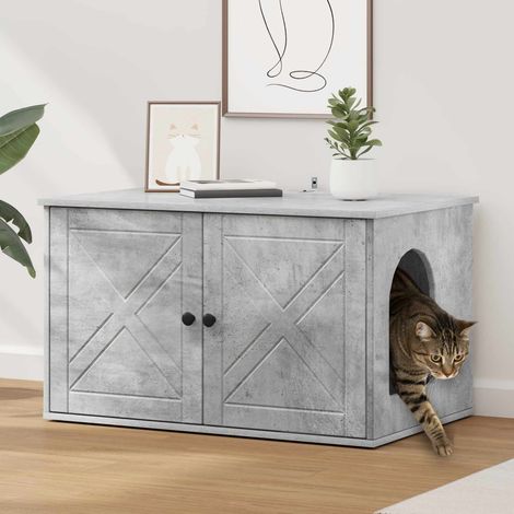Cat House Concerte 85 x 55 x 50.5 cm Engineered Wood vidaXL (1/5)
