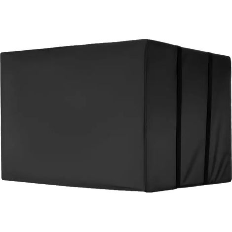 Funda para aire acondicionado exterior, tejido impermeable, ajuste universal, verde militar. (1/2)