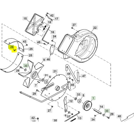 John Deere Bolt 03M7222