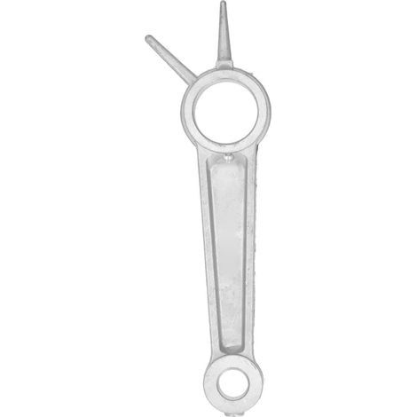 Luftpumpenstange 15x32x137mm, sandgestrahlt, leicht und robust (1/5)