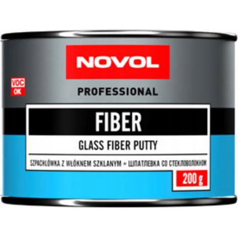Novol Fiber Car Kitt mit Glasfaser 200 g (1/5)