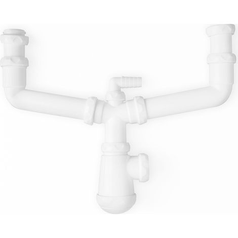 Artic Doppelsiphon mit 1 1/2" Korbventil (1/2)