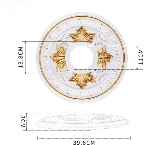 Décorations de plafond, panneaux décoratifs de plafond, disques décoratifs muraux (1/5)