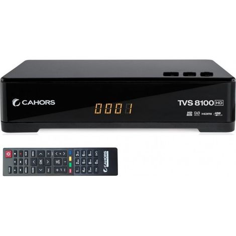 Récepteur satellite HD - CAHORS - TVS8100HD - HDMI - USB - Noir (1/3)