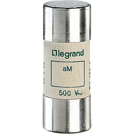 Legrand 015020 Cartuccia cilindrica - aM - 22x58mm - senza spia - 20A