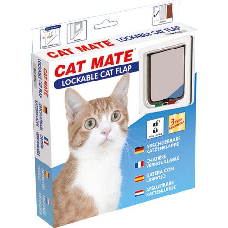 K & F Cat Mate 304W White Magnetic Client 192 x 200mm