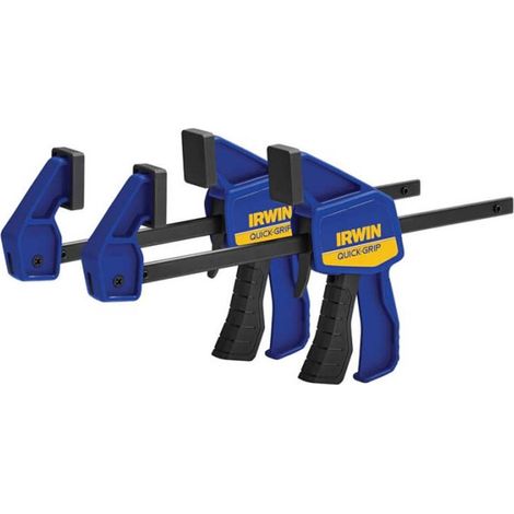 2 x Irwin Quick Grip 6"" Inch 150mm Mini Trigger G Clamp Q/G5462QCN T5462EL7 (1/3)