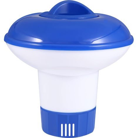 Lot de 2 diffuseurs de chlore liquide pour piscines et spas, distributeur de chlore liquide pour l'ajout de chlore. (1/5)