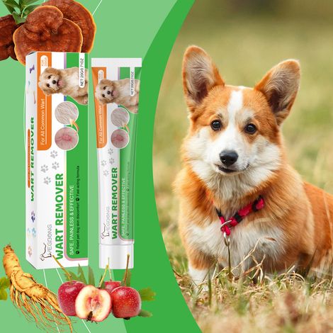 Crème nettoyante douce à base de plantes pour la peau des chiens - 20 g (1/5)