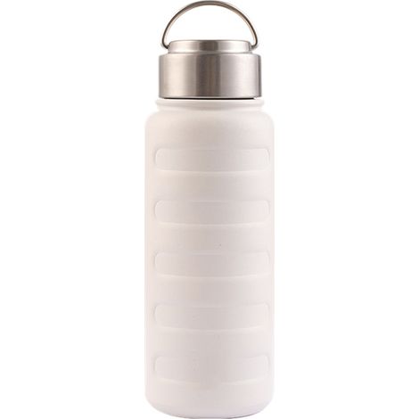 1 Gobelet isotherme,Acier inoxydable 304,Grande capacité 1000 ml,Isolation 6-12 heures,Sport et voyage (1/5)