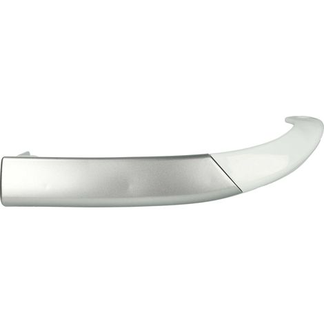 vhbw door handle Replacement for Arcelik 8765453 for Fridge Grey White
