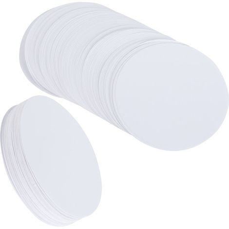 100 Pièces Étiquettes Vierges 75mm pour Imprimante - Fournitures Créatives DIY et Artisanat (1/5)