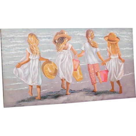 Cuadro pintado a mano con relieve gris 60x120x3 (1/5)