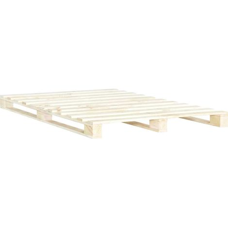 Maison Exclusive - Giroletto in Pallet di Legno Massello di Pino 140x200 cm (1/5)