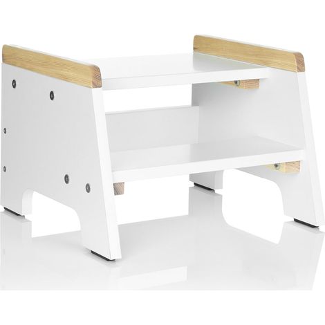 Step Stool The Original (White/Pine) (1/5)