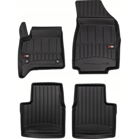 Alfombrillas de goma y felpudos para Opel Frontera Hybrid a partir de 2024 - Canaleta 3D
