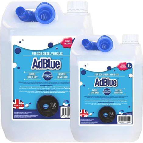 1 x AdBlue 10 Litre Complete With Easy To Pour Spout