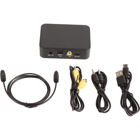 Transmetteur Audio Bluetooth 5.0 avec Fibre Optique, Coaxial et AUX pour Xbox - Adaptateur sans Fil (1/5)