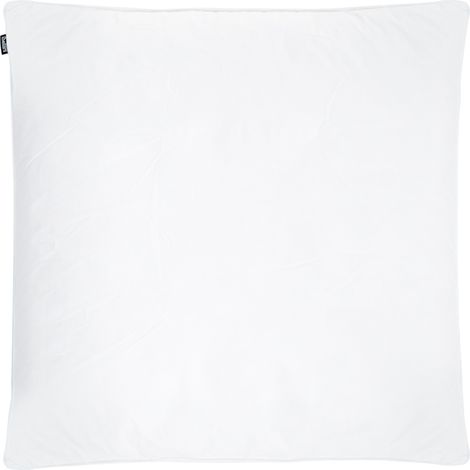 Almohada de algodón blanco plumón plumas de pato 80 x 80 cm alta medio suave Descanso Feldberg (1/5)